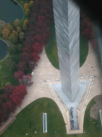 From the top of the St. Louis Arch