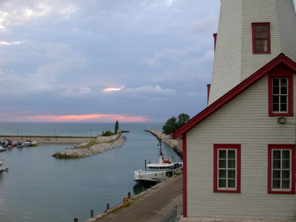 Lighthouse and Port at Kincardine Ontario