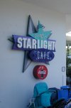 Starlight Cafe sign