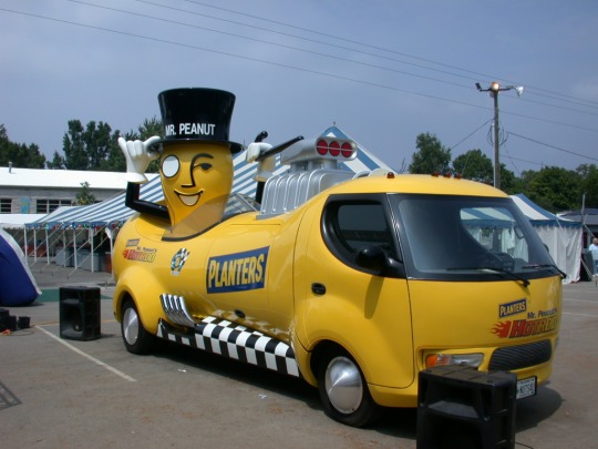 Planter's Peanuts HotRod at State Fair