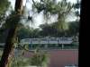 Monorail as seen from our room at HoJo