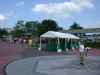 Security tents at Magic Kingdom
