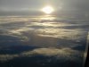 clouds from the plane