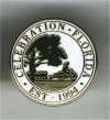 Celebration pin
