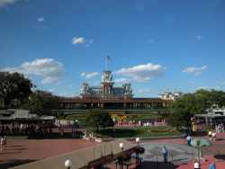 Train Station from Monorail