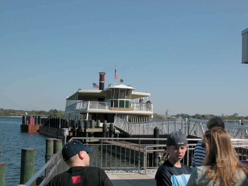 The Joe Fowler arriving