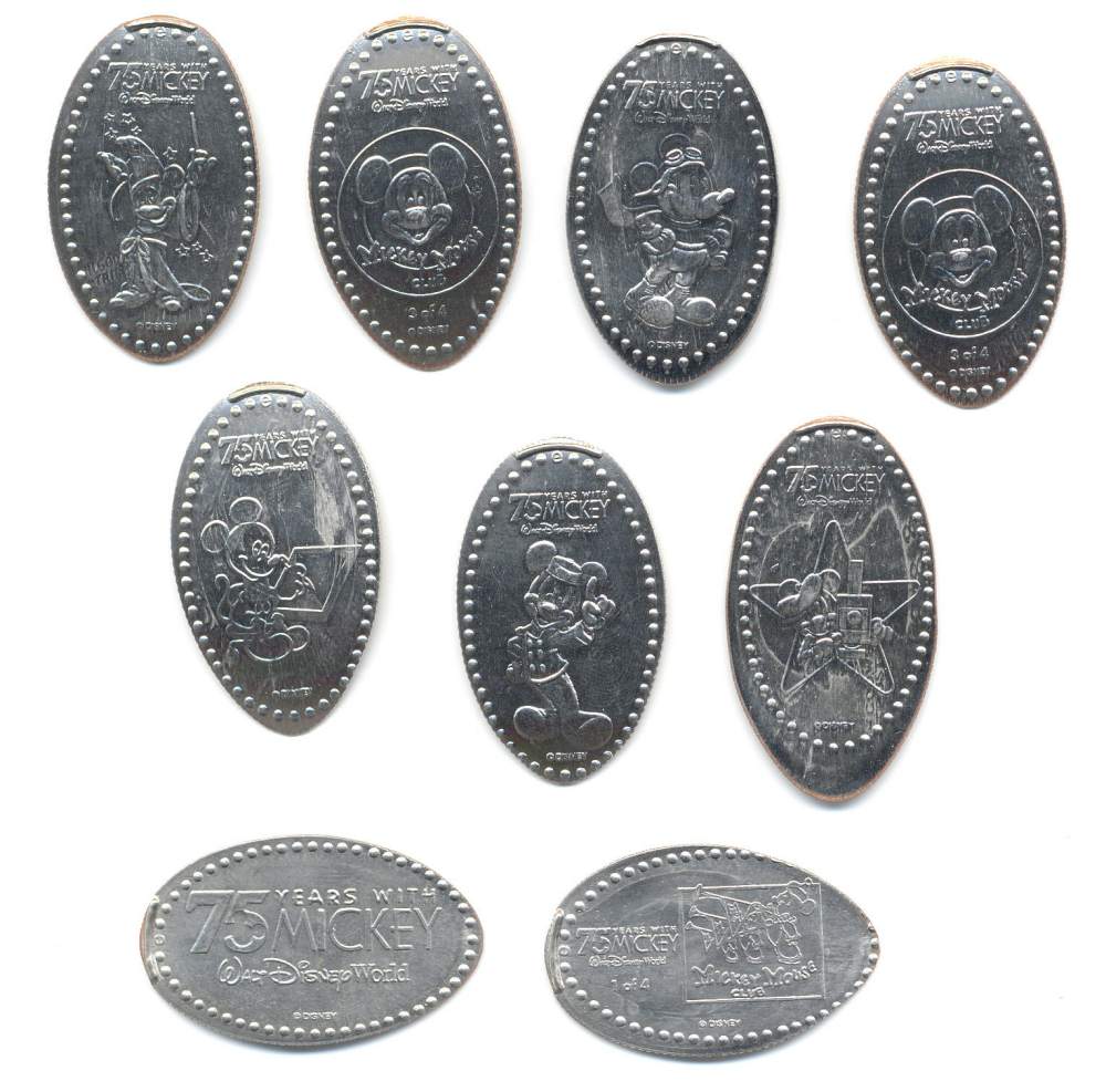 some pressed quarters