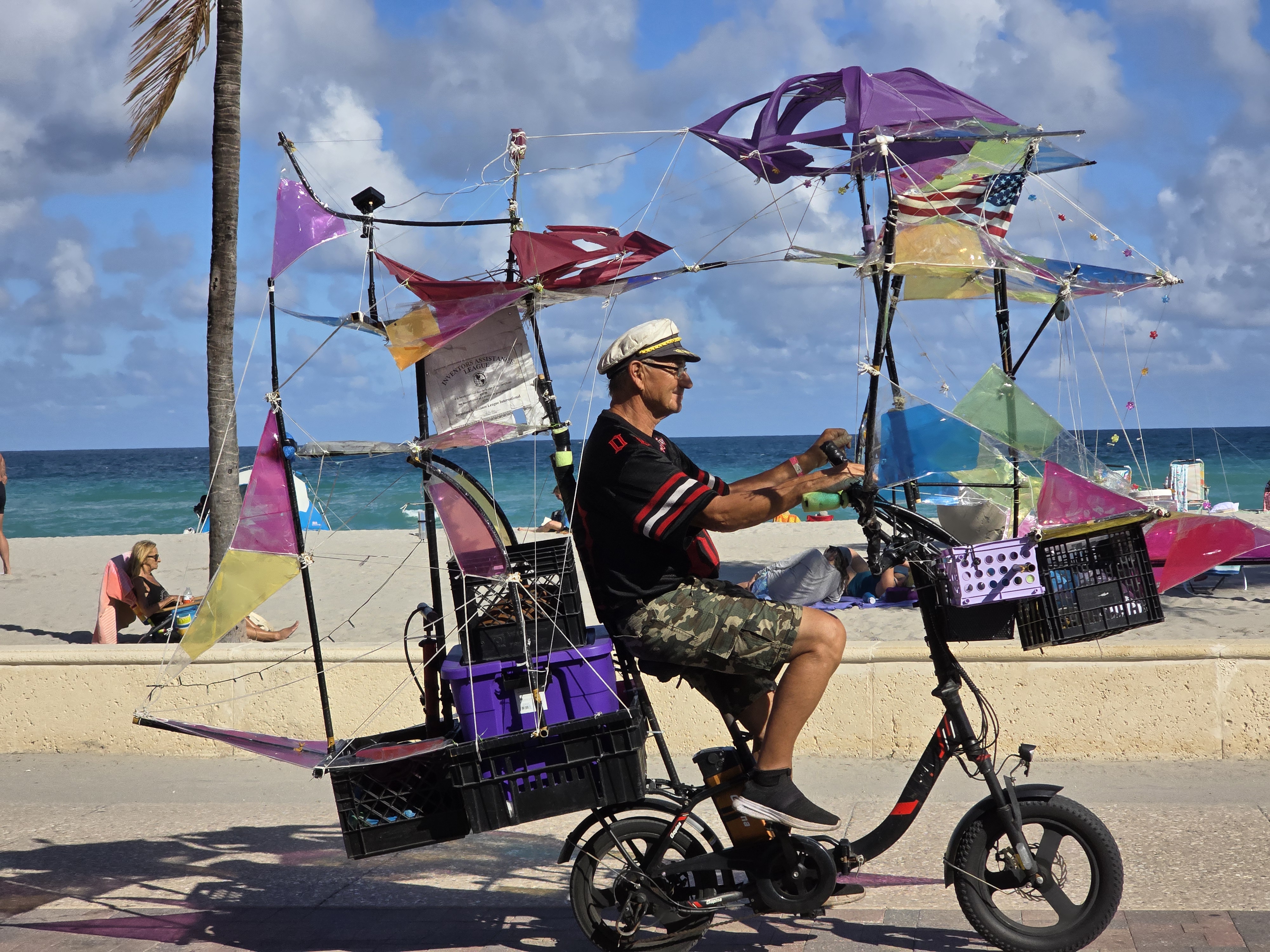 Sail Bike on Broadwalk