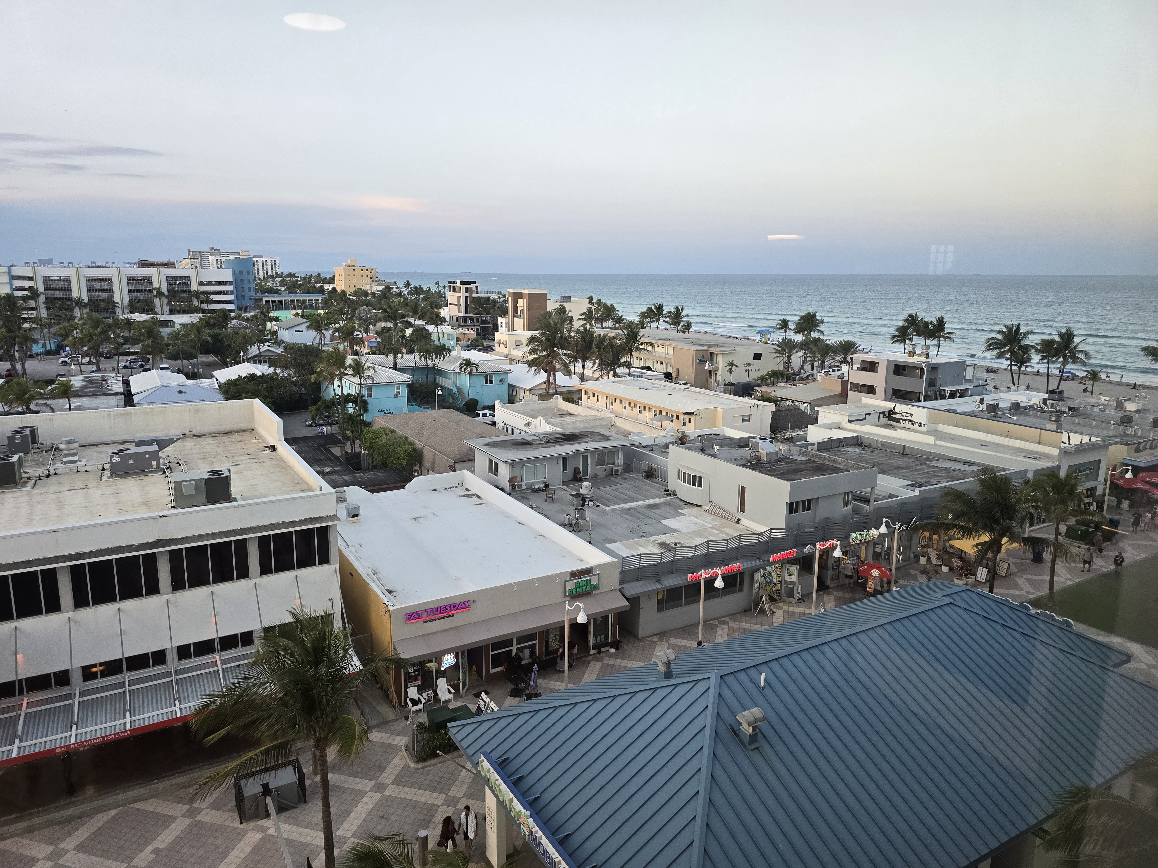 From Margaritaville Parking garage - Johnson Street